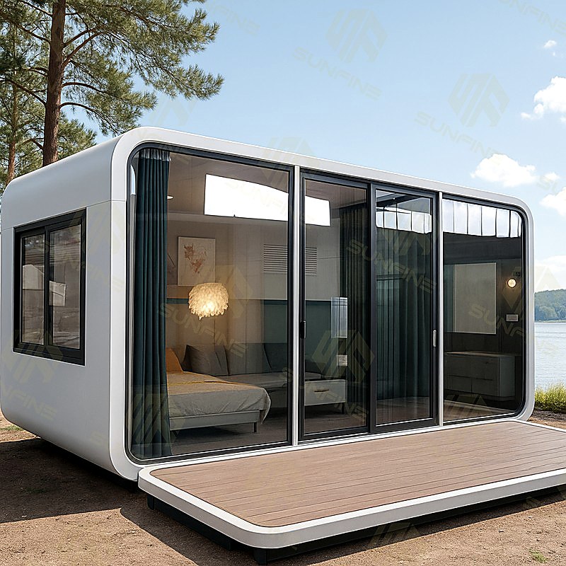 Apple Cabin con cocina y baño