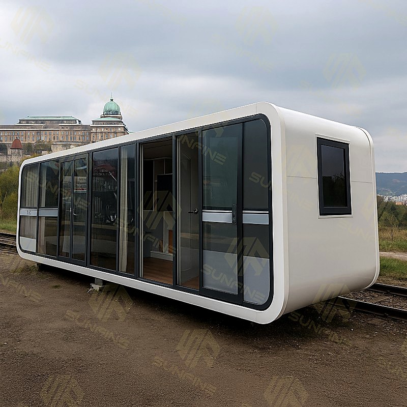 Apple Cabin lujo 40ft prefabricado